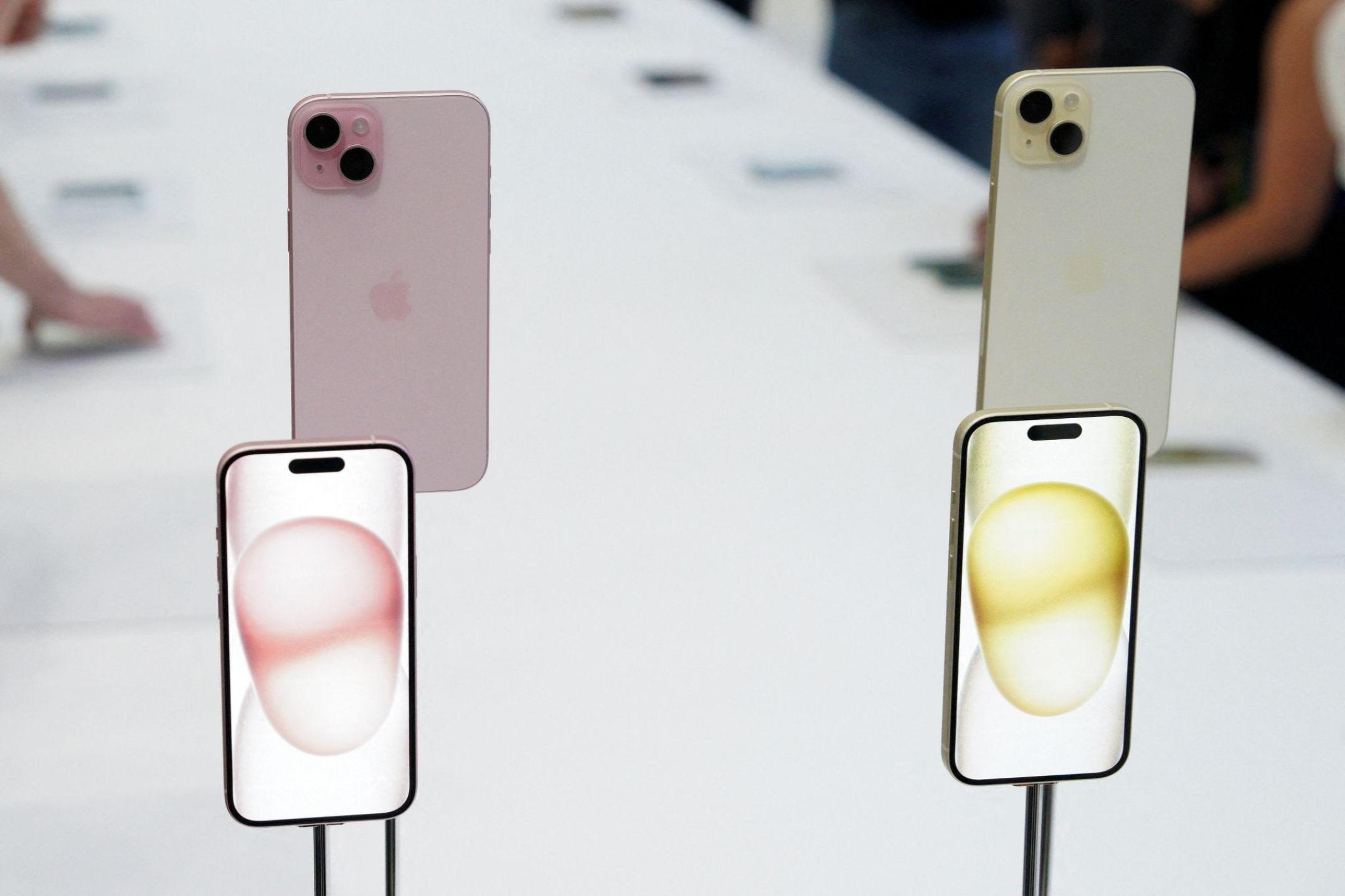 苹果iPhone 15系列揭幕  高端机配钛金属机身