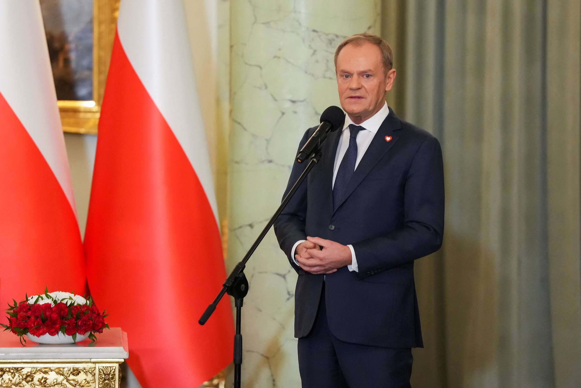 图斯克宣誓再任波兰总理   修复与欧盟关系支援乌克兰