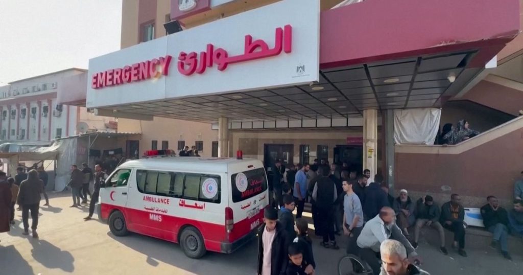 加沙的死伤人数持续攀升，当地医院已不胜负荷。——画面：路透社