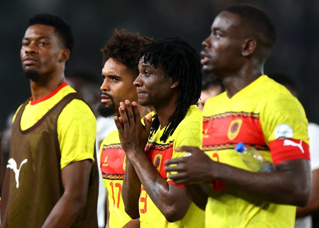 安哥拉没能创下队史首次晋级半决赛的纪录。——照片：路透社