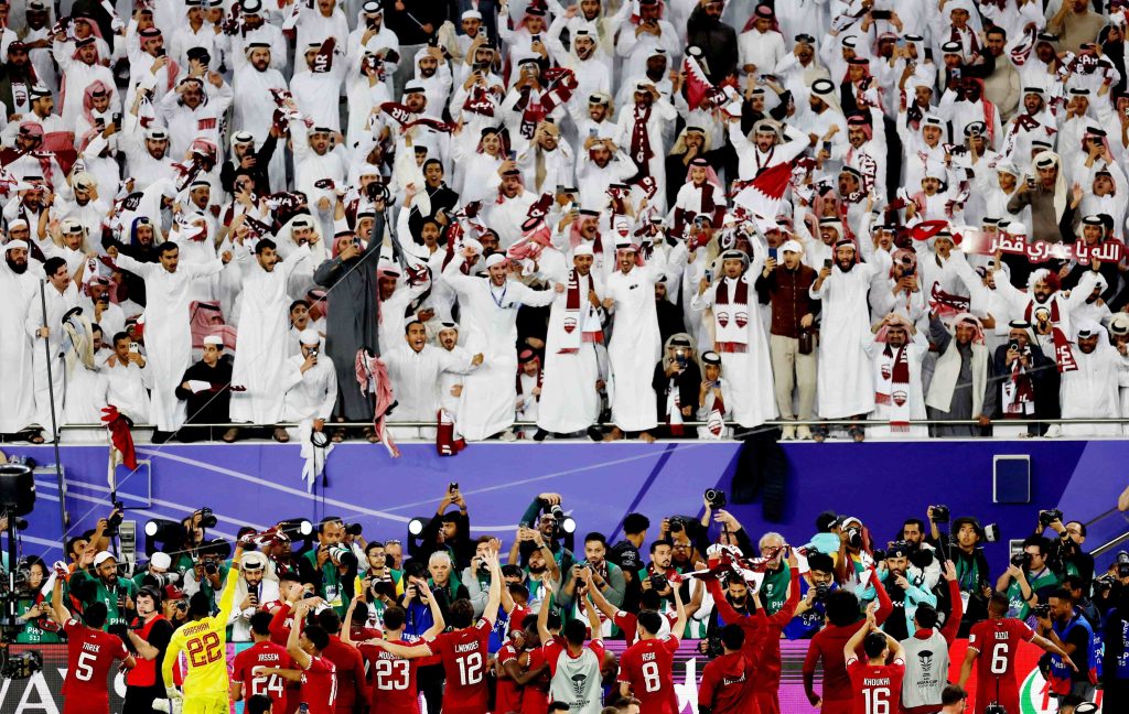 卡塔尔有望以东道主身份实现卫冕。——照片：路透社