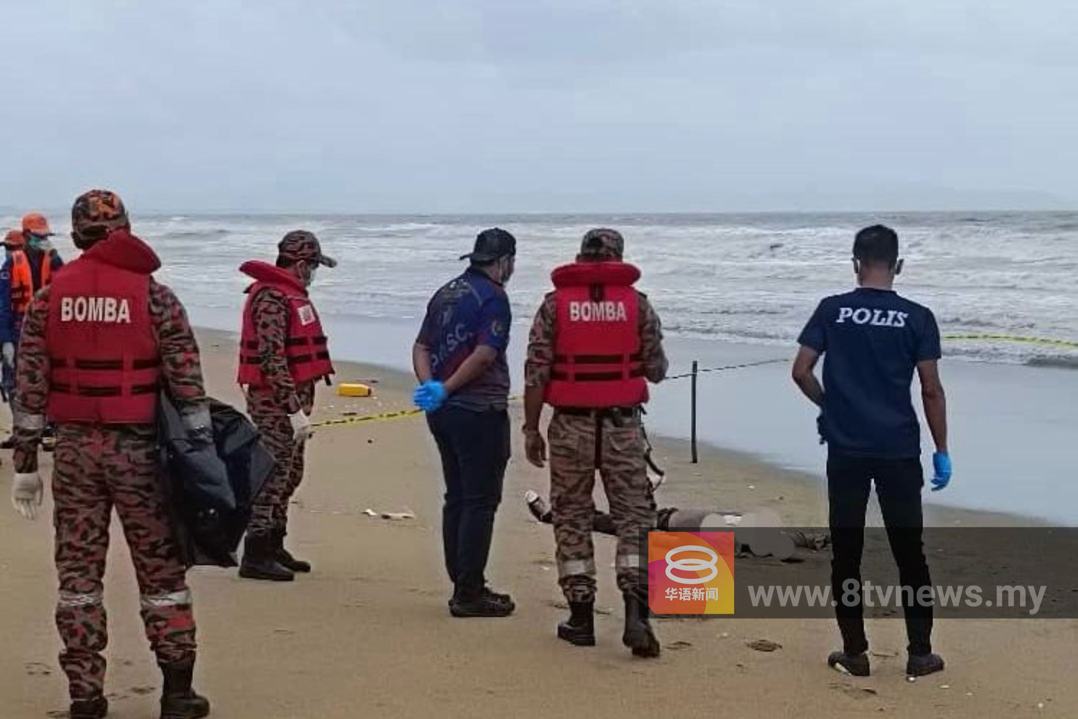 坠海失踪尼泊尔男寻获 证实溺毙卧尸士拔海滩