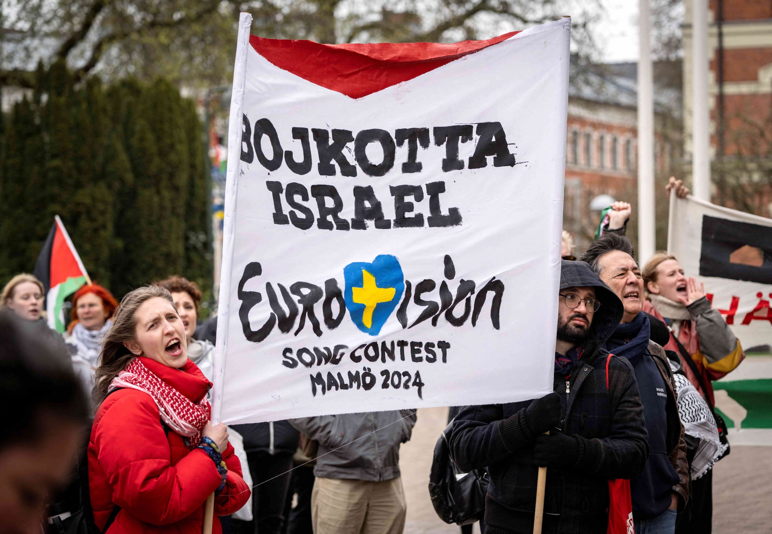 反以色列情绪笼罩曾掀示威  欧洲歌唱大赛安全措施应对骚乱