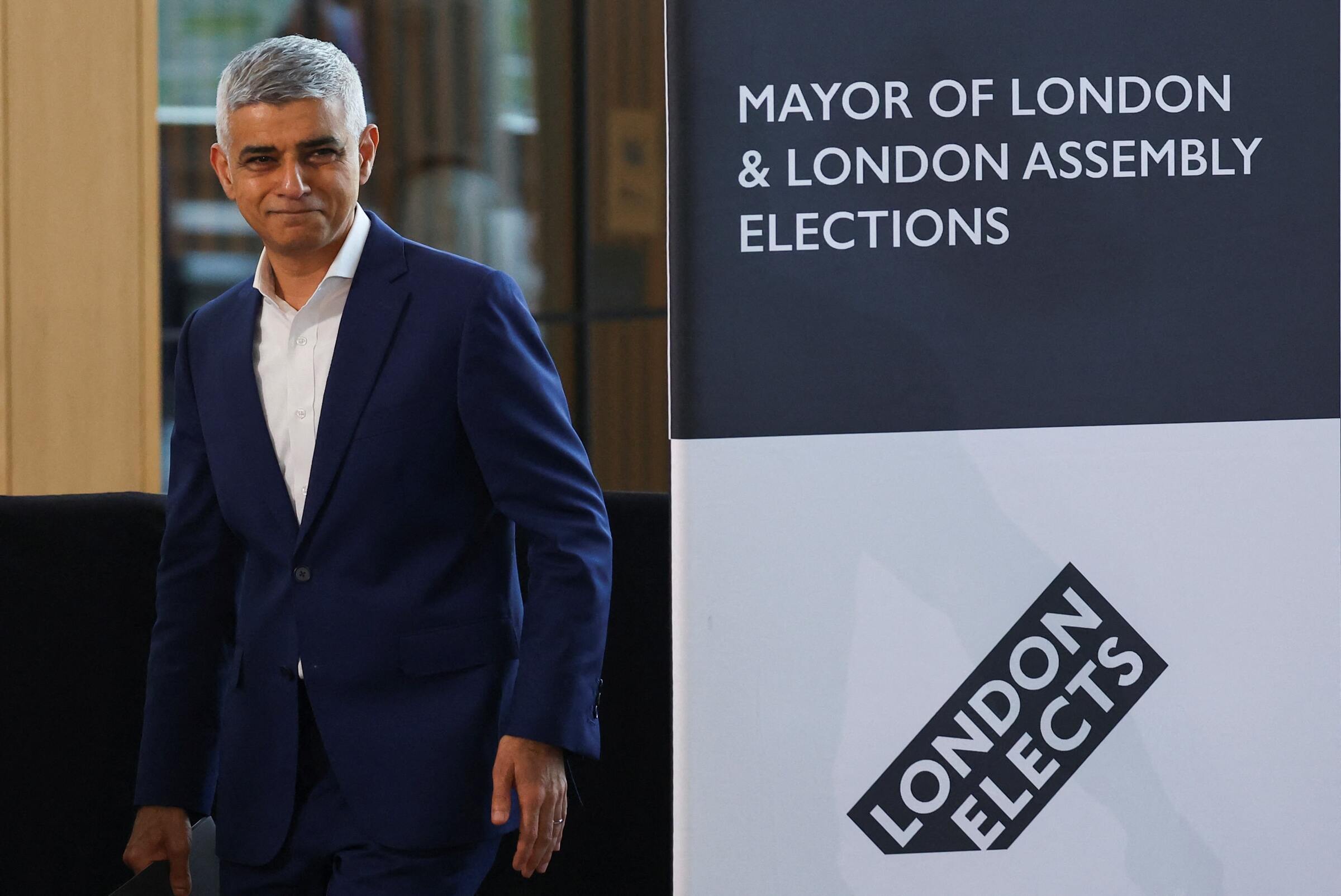 萨迪克汗三任伦敦市长  保守党败走地选岌岌可危