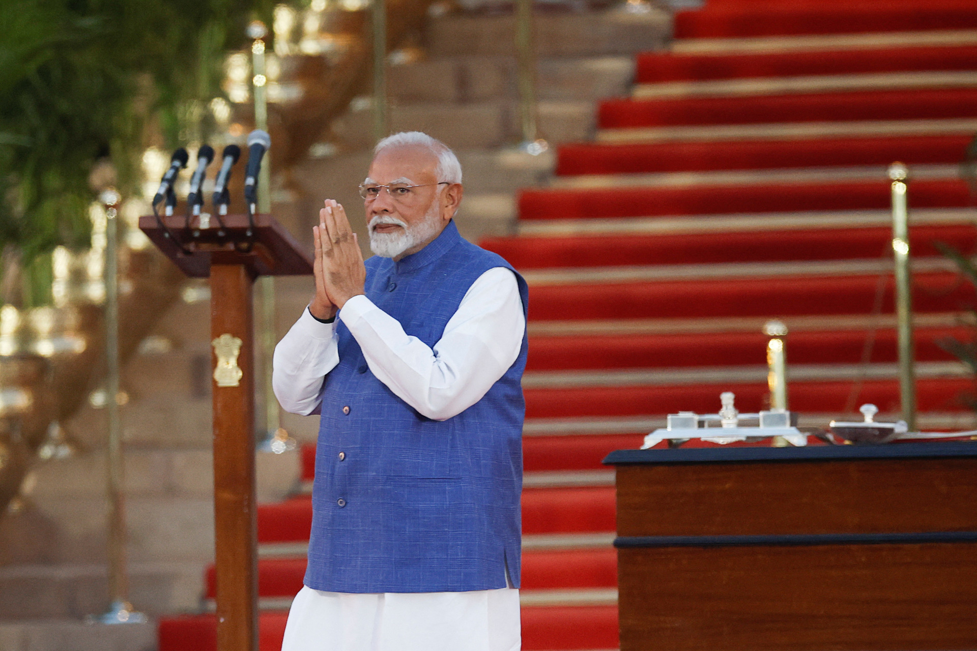 莫迪第三度宣誓任印度总理  政治版图变化加剧挑战