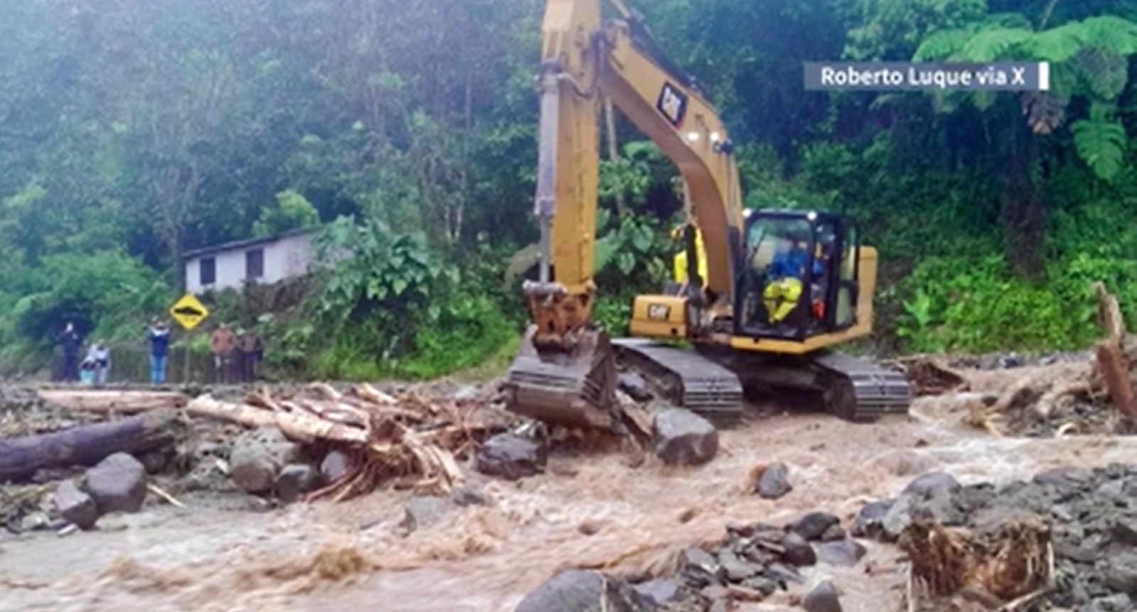 厄瓜多尔暴雨酿土崩  6人丧命逾30人失踪