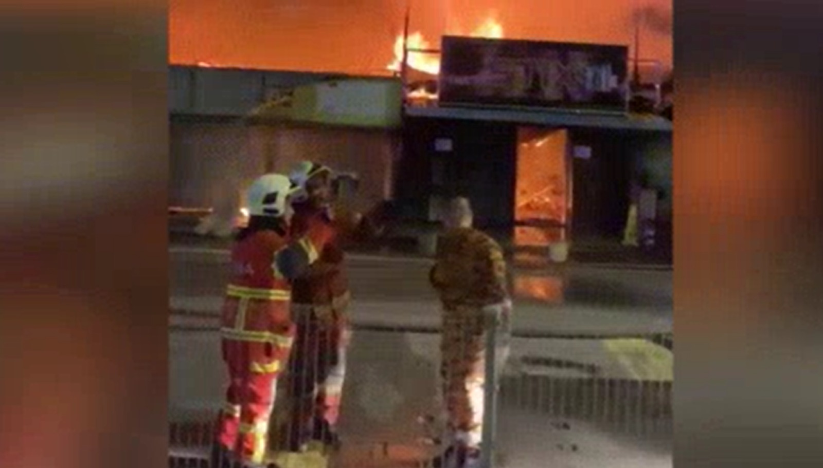 半山芭商店发生火患  轻快铁服务遭受影响