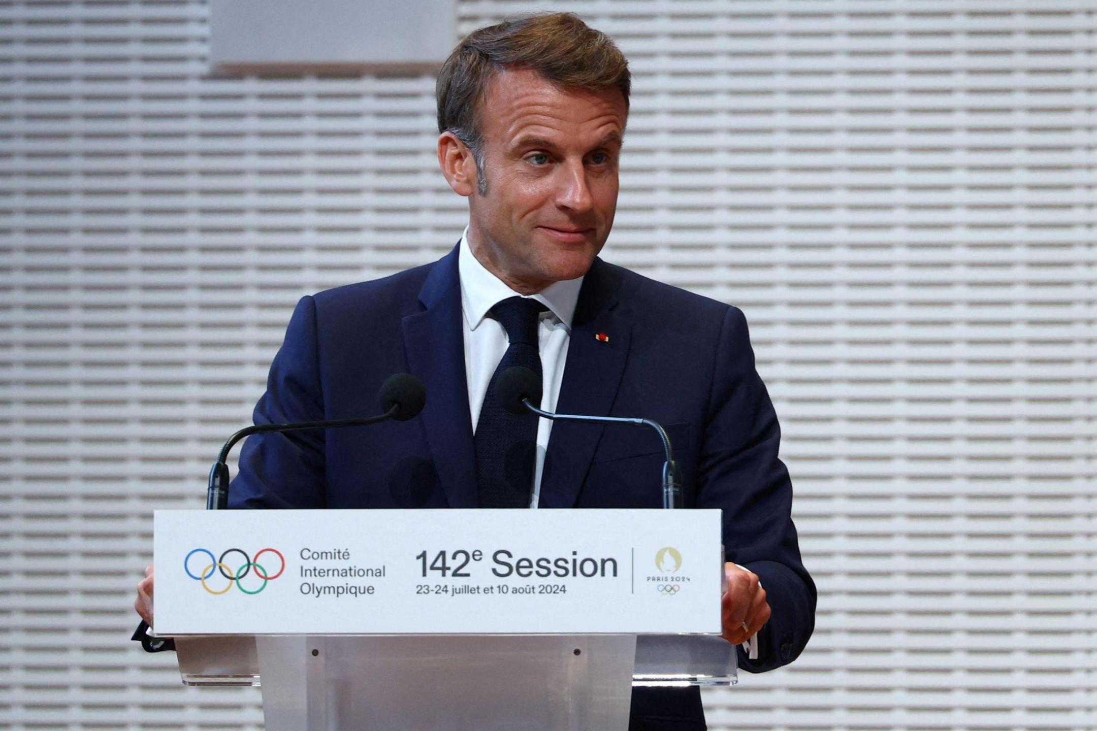 先专注举办巴黎奥运  马克龙: 8月中后才任命新总理