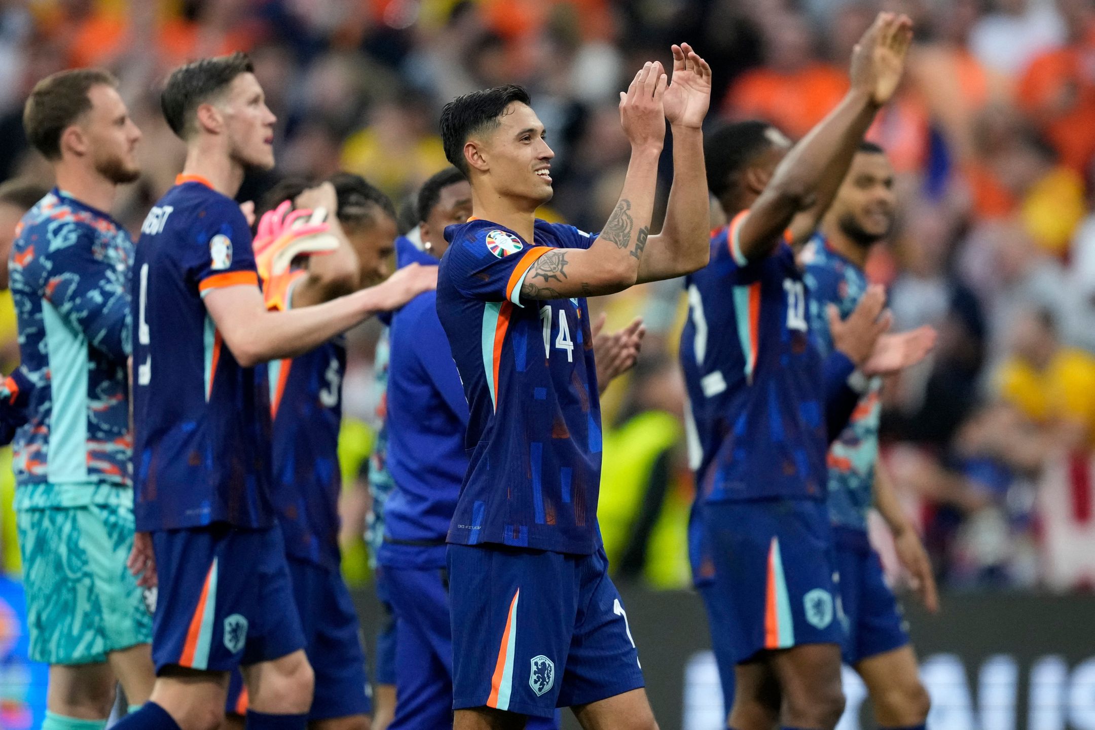 【欧锦赛16强】荷兰3球大胜罗马尼亚  土耳其淘汰奥地利