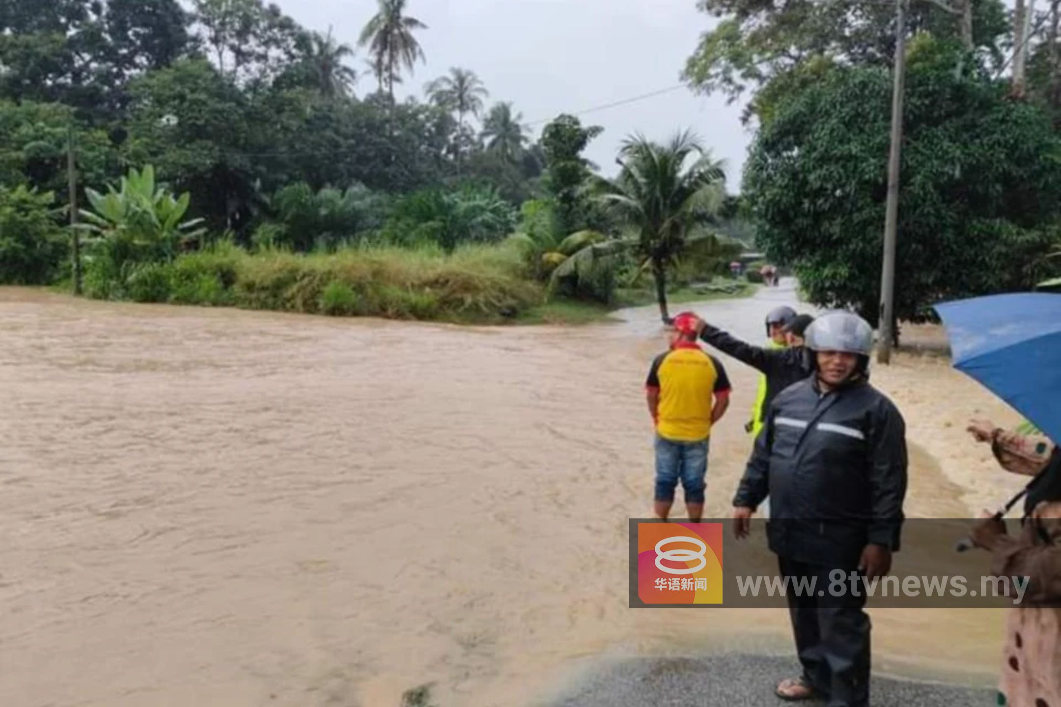 大雨不停波德申多地水灾 31灾民暂居3疏散中心