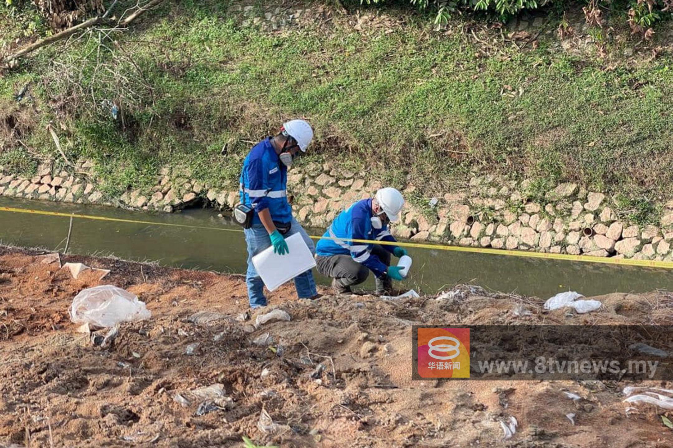 柔州地不佬河油层漂浮 环境局查罪魁祸首