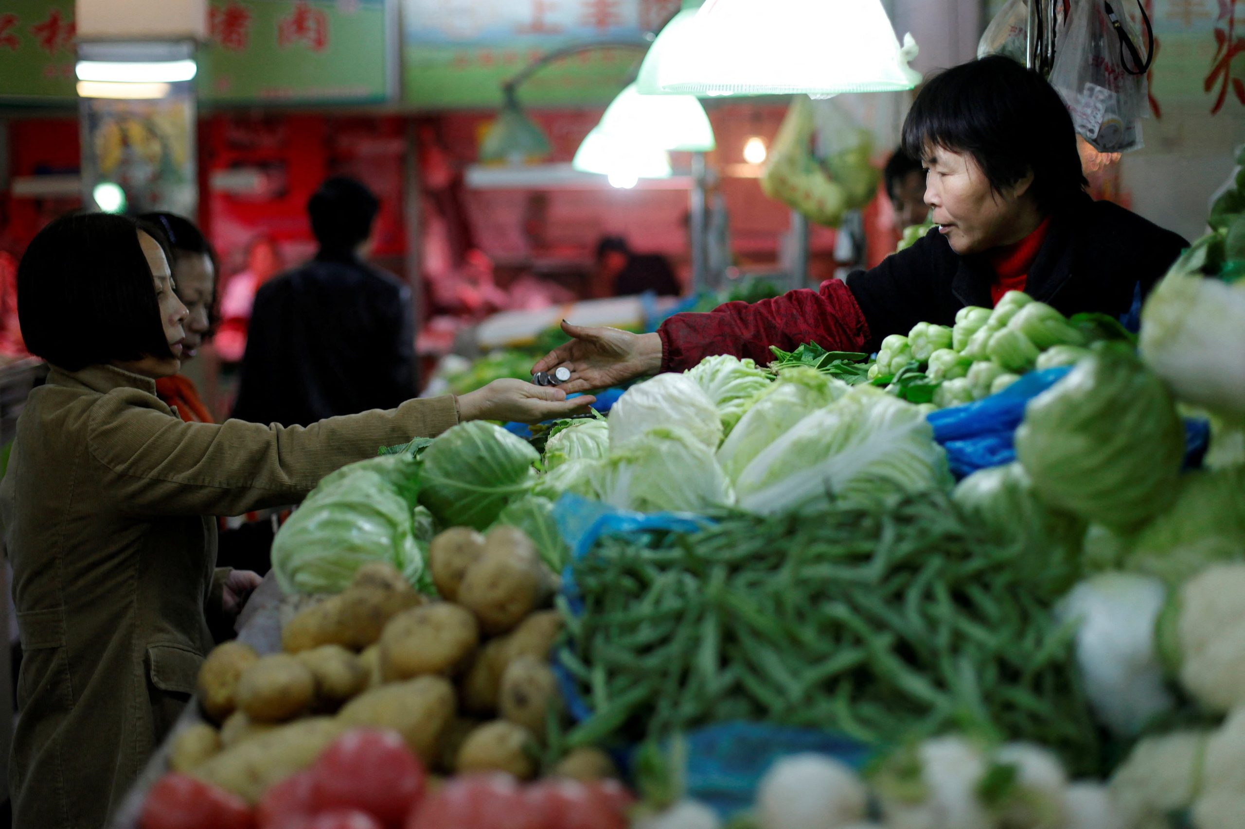 中国通缩压力加剧  2月份消费者物价指数萎缩0.7%