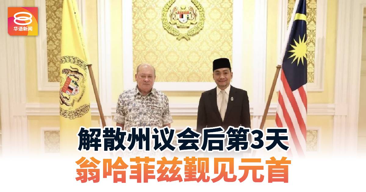 解散州议会后第3天 翁哈菲兹觐见元首
